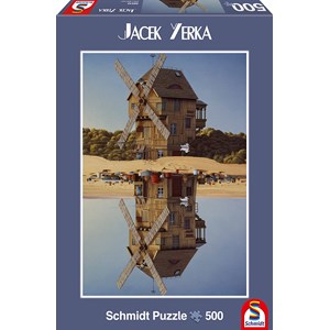 Schmidt Spiele (59510) - Jacek Yerka: "Reflection" - 500 pieces puzzle