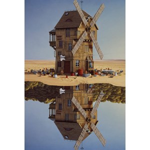 Schmidt Spiele (59510) - Jacek Yerka: "Reflection" - 500 pieces puzzle