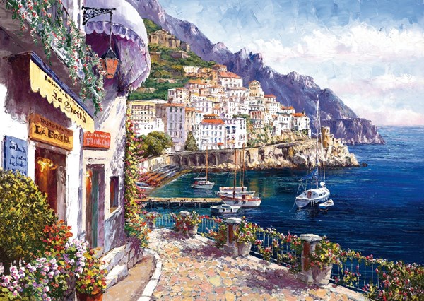 Schmidt Spiele (59271) - Sam Park: "Italy, Afternoon in Amalfi" - 2000 pieces puzzle