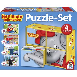 Schmidt Spiele (56502) - "Benjamin Blümchen" - 26 48 pieces puzzle