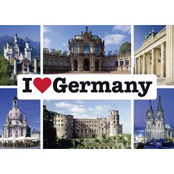 Schmidt Spiele (59280) - "I love Germany" - 1000 pieces puzzle