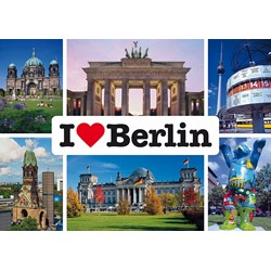 Schmidt Spiele (59281) - "I love Berlin" - 1000 pieces puzzle