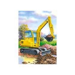 Castorland (B-04089) - "4 Vehicles" - 8 12 15 20 pieces puzzle