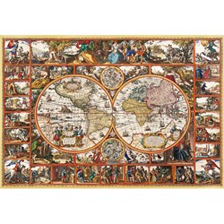 Clementoni (32551) - "Map of the ancient world" - 2000 pieces puzzle