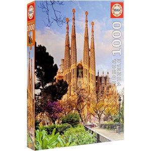 Educa (15986) - "Barcelona, Sagrada Familia" - 1000 pieces puzzle