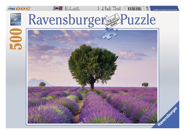 Ravensburger (14353) - "South Lavender of France" - 500 pieces puzzle