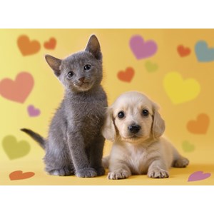 Ravensburger (12728) - "Inseparable friends" - 200 pieces puzzle