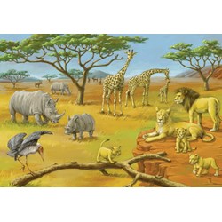 Ravensburger (08891) - "Savannah" - 24 pieces puzzle