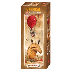 Heye (29743) - Mateo Dineen: "Red Balloon" - 1000 pieces puzzle