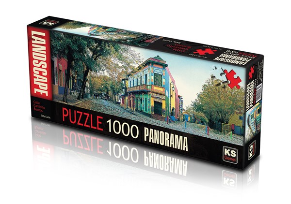 KS Games (11265) - "Calle Caminito, Argentina" - 1000 pieces puzzle