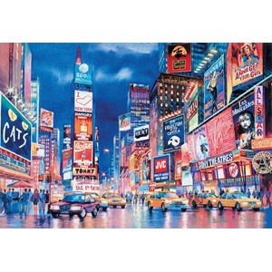 Clementoni (39249) - "New York Lights" - 1000 pieces puzzle