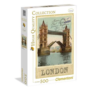 Clementoni (30585) - "London Postcard" - 500 pieces puzzle
