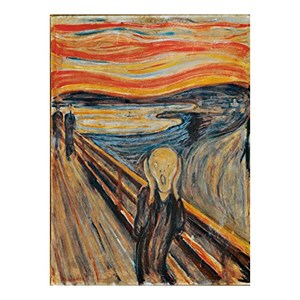 Clementoni (30505) - Edvard Munch: "The Scream" - 500 pieces puzzle