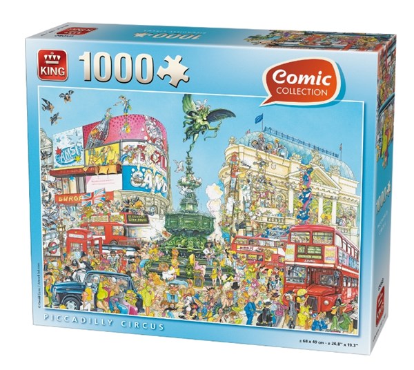 King International (05082) - "Piccadilly Circus" - 1000 pieces puzzle