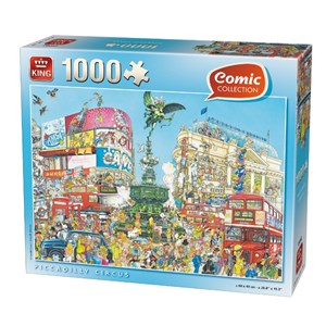 King International (05082) - "Piccadilly Circus" - 1000 pieces puzzle
