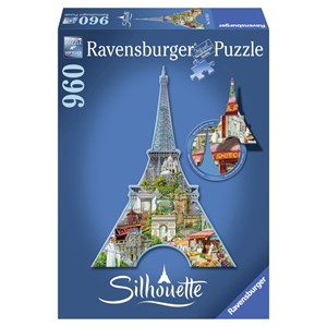 Ravensburger (16152) - "Eiffel Tower" - 960 pieces puzzle