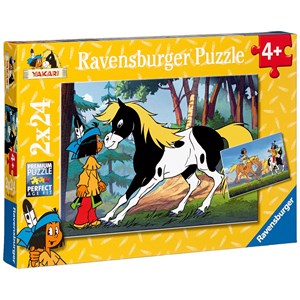 Ravensburger (08869) - "Yakari And Little Thunder" - 24 pieces puzzle