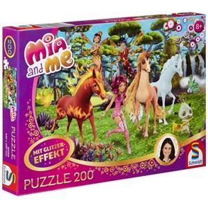 Schmidt Spiele (56069) - "Mia and Me" - 200 pieces puzzle