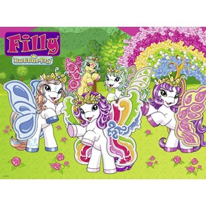 Ravensburger (10542) - "Filly" - 100 pieces puzzle