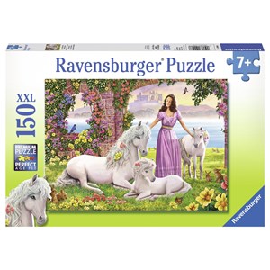 Ravensburger (10008) - "Beautiful Princess" - 150 pieces puzzle