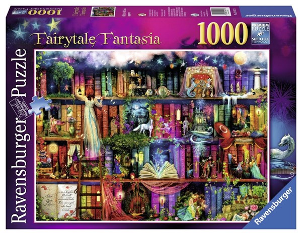 Ravensburger (19417) - Aimee Stewart: "Fairytale Fantasia" - 1000 pieces puzzle