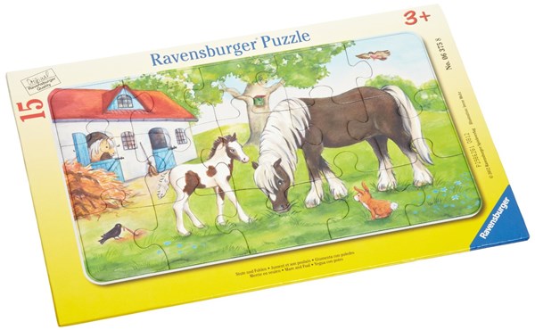 Ravensburger (06375) - "Horses" - 15 pieces puzzle