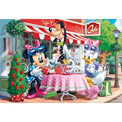 Trefl (15298) - "In the cafe" - 160 pieces puzzle
