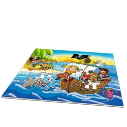 Noris (6060-34960) - "Pirates" - 45 pieces puzzle