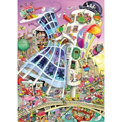 Heye (29749) - Robert J. Crisp: "Ginger & Fred" - 1000 pieces puzzle