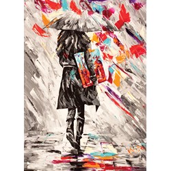 Art Puzzle (4165) - "Art Critic" - 500 pieces puzzle