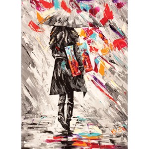 Art Puzzle (4165) - "Art Critic" - 500 pieces puzzle