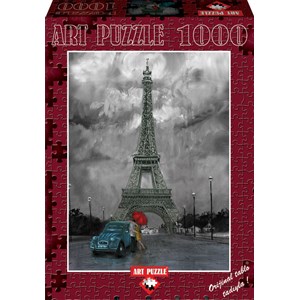 Art Puzzle (4390) - "Love in Paris" - 1000 pieces puzzle