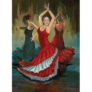 Art Puzzle (4400) - "Flamenco" - 1000 pieces puzzle