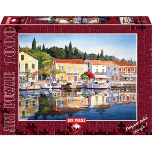 Art Puzzle (4412) - "Greece, Fiscardo" - 1000 pieces puzzle