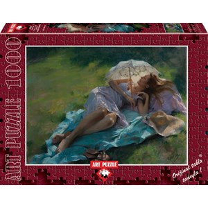 Art Puzzle (4429) - "Pleasure at Noon" - 1000 pieces puzzle