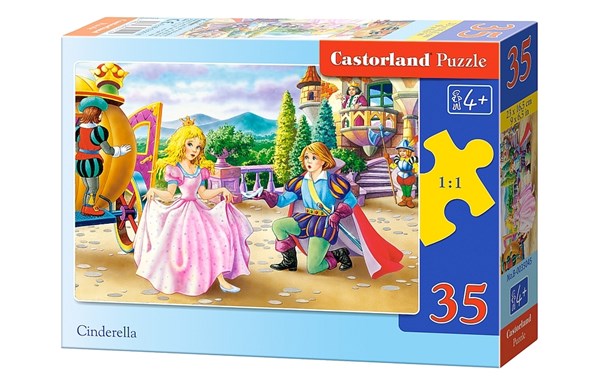 Castorland (B-035045) - "Cinderella" - 35 pieces puzzle