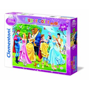 Clementoni (23656) - "Disney Princess" - 104 pieces puzzle