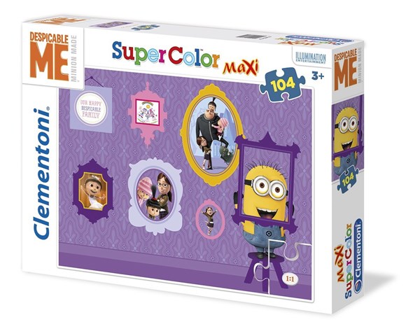Clementoni (23657) - "Minions" - 104 pieces puzzle