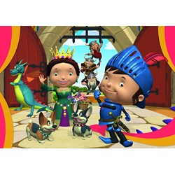 Clementoni (27897) - "Bravest Knight Mike the Knight" - 104 pieces puzzle