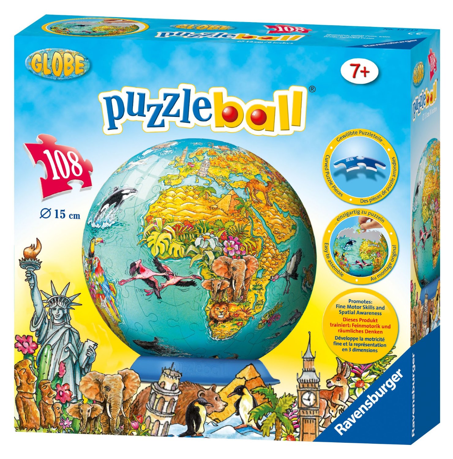 Globe puzzle hot sale ball