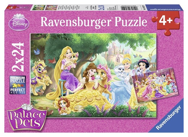 Ravensburger (08952) - "Disney Palace Pets" - 24 pieces puzzle