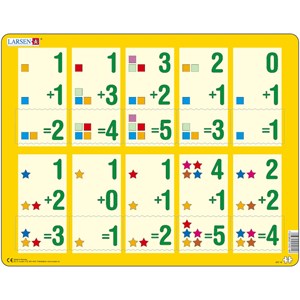 Larsen (AR14) - "Math" - 10 pieces puzzle
