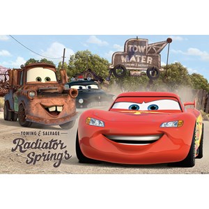 Trefl (14224) - "Cars 2" - 24 pieces puzzle