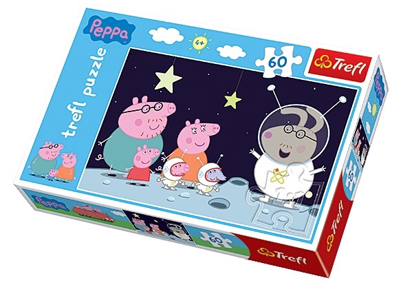 Trefl (17262) - "Peppa Pig" - 60 pieces puzzle
