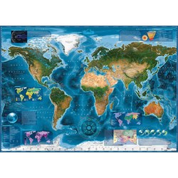 Heye (29797) - Rajko Zigic: "Satellite Map" - 2000 pieces puzzle