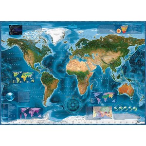 Heye (29797) - Rajko Zigic: "Satellite Map" - 2000 pieces puzzle