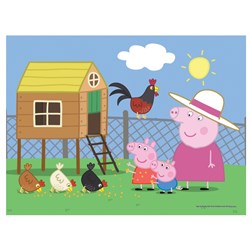 Trefl (18195) - "Peppa Pig" - 30 pieces puzzle