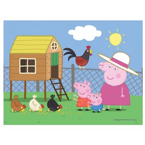 Trefl (18195) - "Peppa Pig" - 30 pieces puzzle