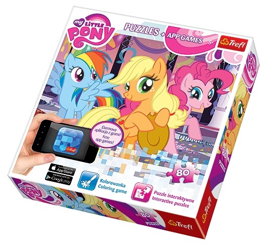 Trefl (75100) - "My Little Pony" - 80 pieces puzzle