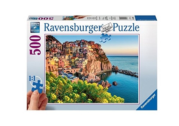 Ravensburger (13602) - "Colorful Italy" - 500 pieces puzzle